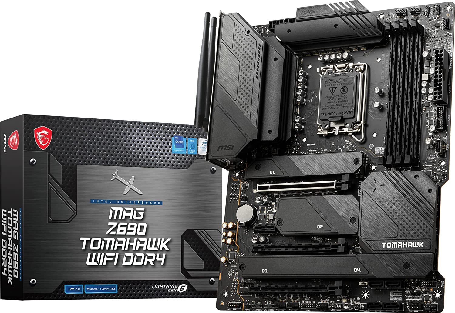 MSI Motherboard MAG Z690 TOMAHAWK WIFI DDR4 MSI Motherboard MAG Z690 TOMAHAWK WIFI DDR4